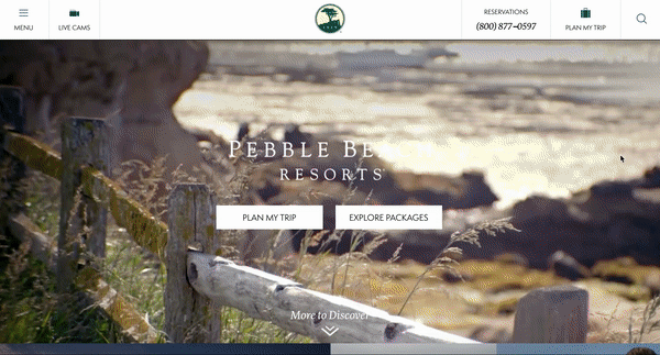 Pebble Beach Homepage