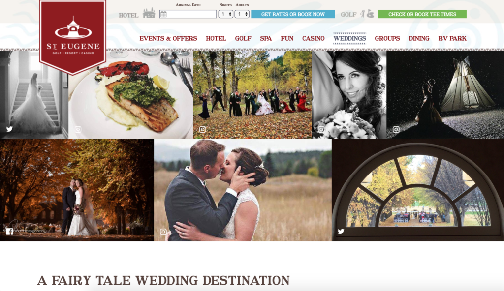 St. Eugene Weddings
