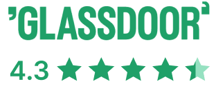 GLassdoor 4.3