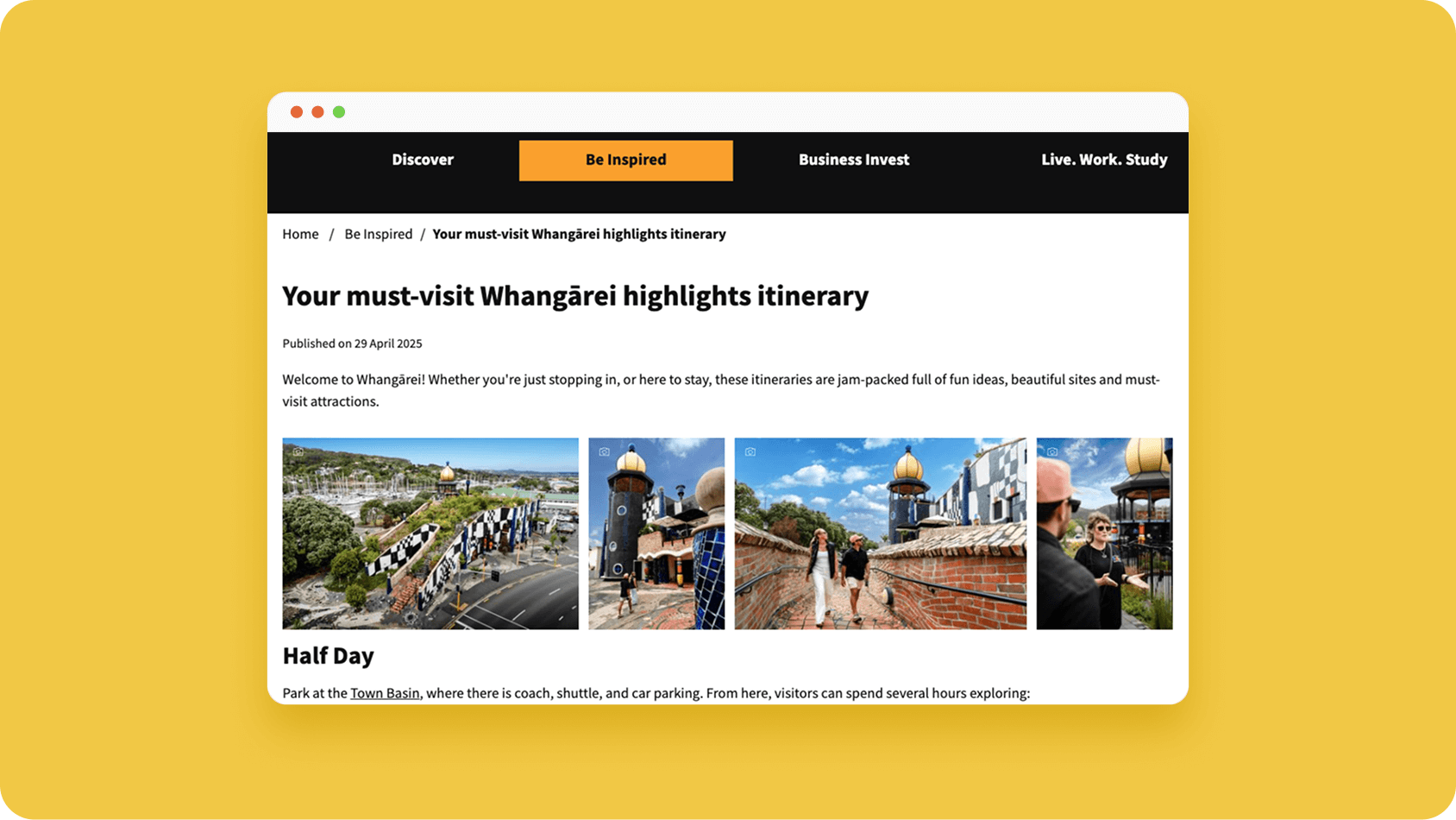 Website gallery