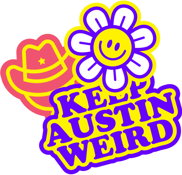 Keep Austin Weird graphic