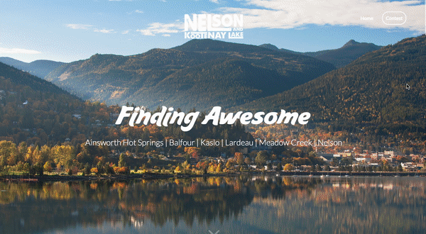 Nelson Kootenay Lakes finding awesome