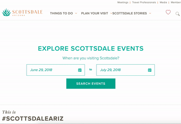 Scottsdale homepage