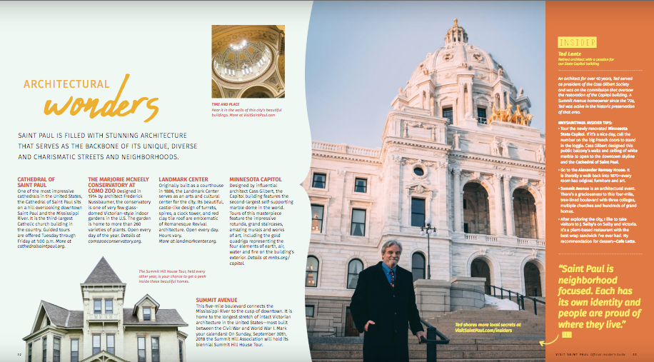 Visit Saint Paul Insider's Guide ted architect