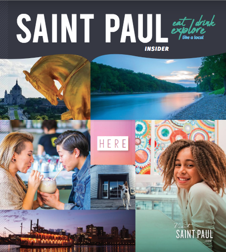 Visit Saint Paul insider's guide cover