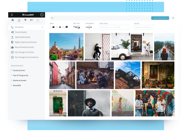 Engage locals and travelers with authentic visuals