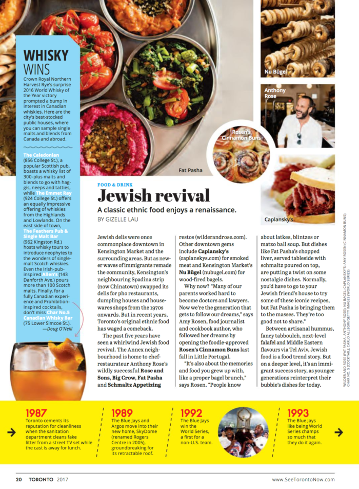 tourism toronto visitor guide jewish eats