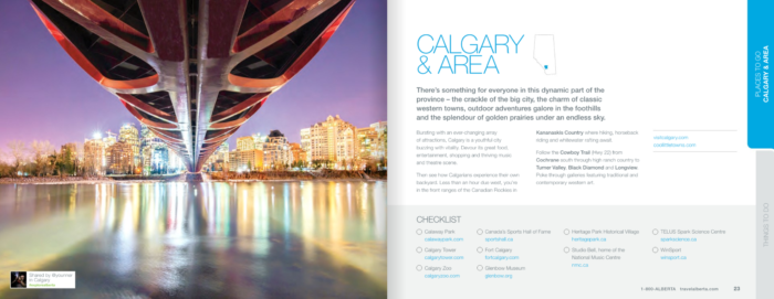 dmo visitor guide travel alberta links